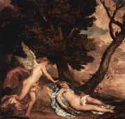 Anthony Van Dyck Amor und Psyche oil painting artist